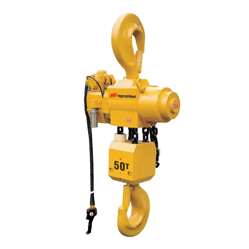 Liftchain air 50 ton hoist hook hero